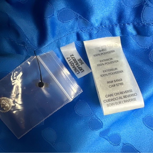 KARL LAGERFELD PARIS Women's Sunglass Jacquard Blouse - Picture 8 of 10